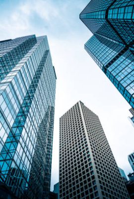 Hong Kong Central District Skyscrapers
